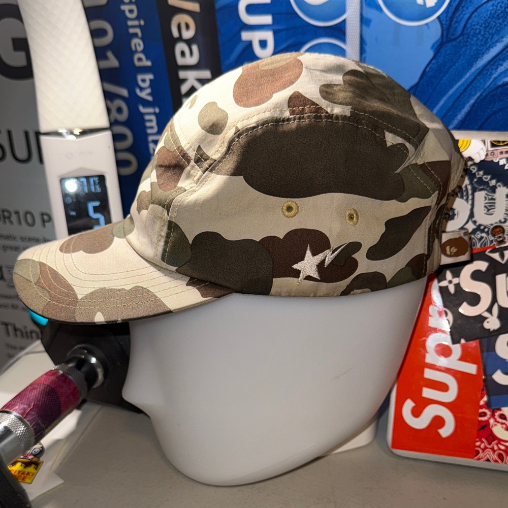 $OLD* DPop A Bathing Ape BAPE Camouflage Cap